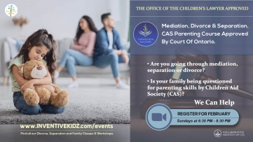 The Office Children's Lawyer Approved - Divorce and Separation Parenting Course (Sundays in February)